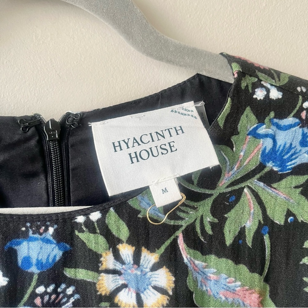 Tuckernuck Hyacinth House Black Multi Long Sleeve Dress - Picture 5 of 8
